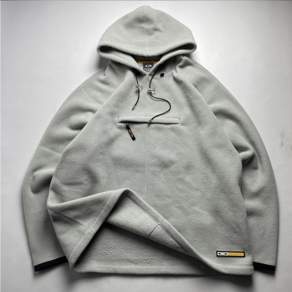 Vintage Oakley software fleece hoody Sherpa